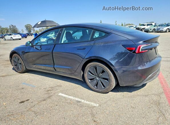 5YJ3E1EA3RF746933 2024 TESLA MODEL Серый Задняя левая четверть
