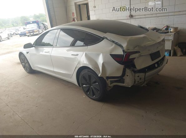 5YJ3E1EA3SF059747 2025 TESLA MODEL 3 White Tył lewy