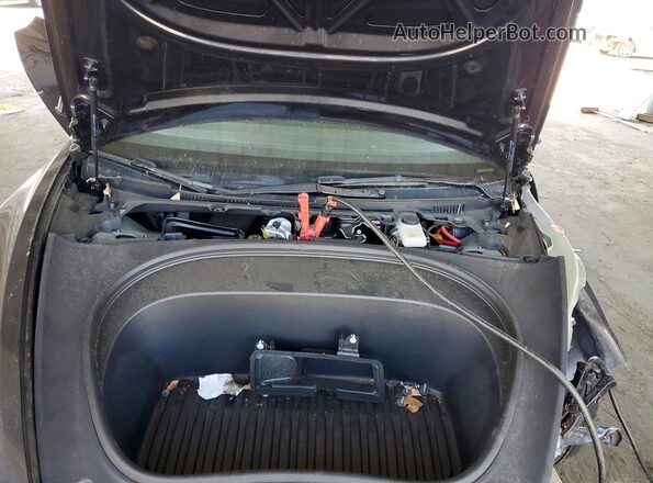 5YJ3E1EA3SF894232 2025 TESLA MODEL Gray Вид задньої частини салону
