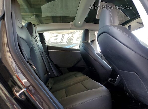 5YJ3E1EA3SF894232 2025 TESLA MODEL Gray Вид задніх сидінь