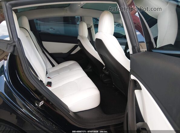 5YJ3E1EA4LF614853 2020 TESLA MODEL 3 Black Вид наклейки з VIN-кодом