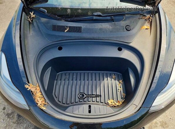 5YJ3E1EA4MF045956 2021 TESLA MODEL Черный Вид задней части салона