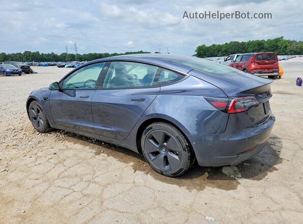 5YJ3E1EA4NF332876 2022 TESLA MODEL Бирюзовый Задняя левая четверть