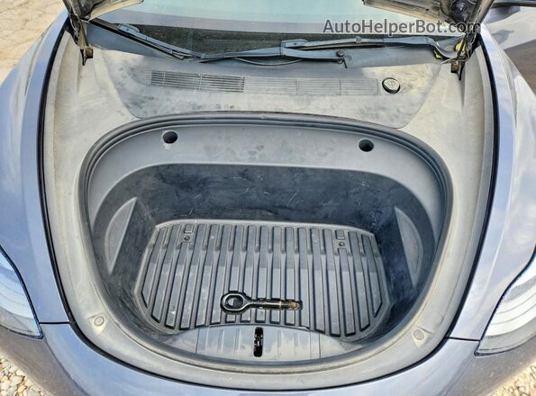 5YJ3E1EA4NF332876 2022 TESLA MODEL Бирюзовый Вид задней части салона