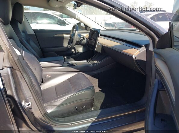 5YJ3E1EA4NF360662 2022 TESLA MODEL 3 Gray Սալոնի դիմացի տեսք