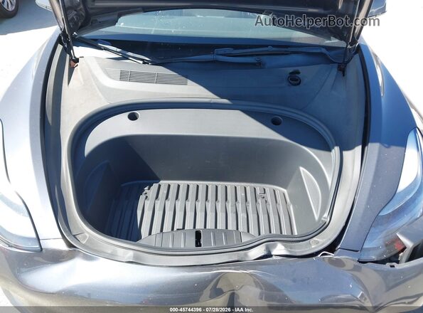 5YJ3E1EA4NF360662 2022 TESLA MODEL 3 Gray Հետևի տեսք