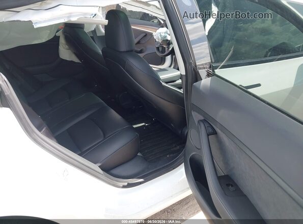 5YJ3E1EA4PF490475 2023 TESLA MODEL 3 White VIN կոդի պիտակի տեսք