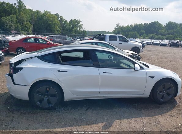5YJ3E1EA4PF577535 2023 TESLA MODEL 3 White Vista interior trasera