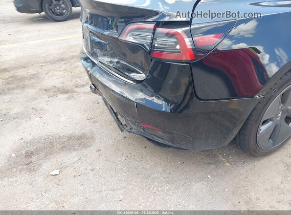 5YJ3E1EA4PF625244 2023 TESLA MODEL 3 Черный Вид спереди