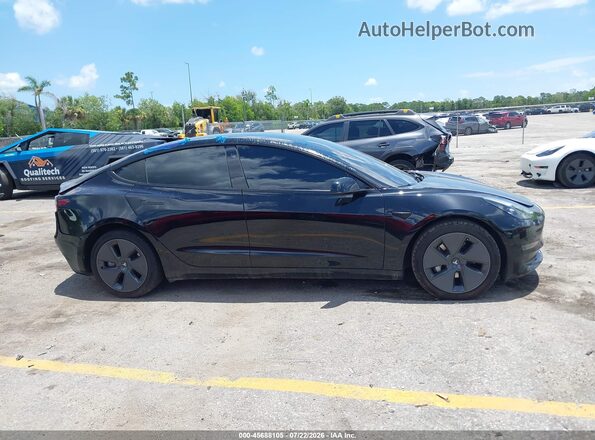 5YJ3E1EA4PF625244 2023 TESLA MODEL 3 Черный Вид панели приборов