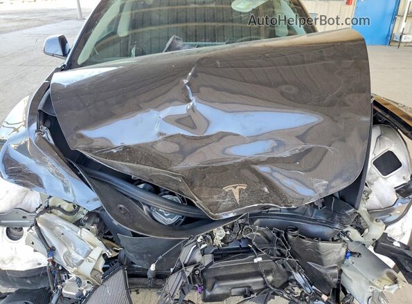 5YJ3E1EA4SF895034 2025 TESLA MODEL Charcoal Widok wnętrza z tyłu