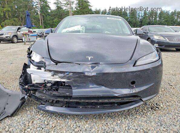 5YJ3E1EA4SF970296 2025 TESLA MODEL Gray Դիմացի տեսք