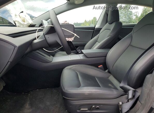 5YJ3E1EA4SF970296 2025 TESLA MODEL Gray Սալոնի դիմացի տեսք