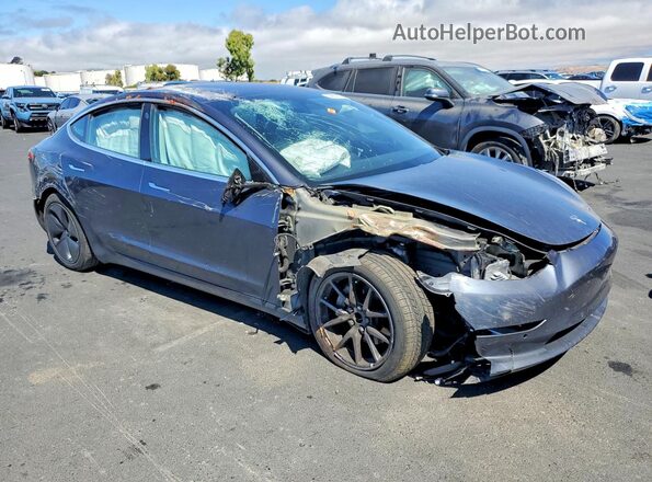 5YJ3E1EA5JF102032 2018 TESLA MODEL Gray Delantero derecho