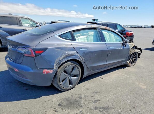 5YJ3E1EA5JF102032 2018 TESLA MODEL Gray Trasero derecho