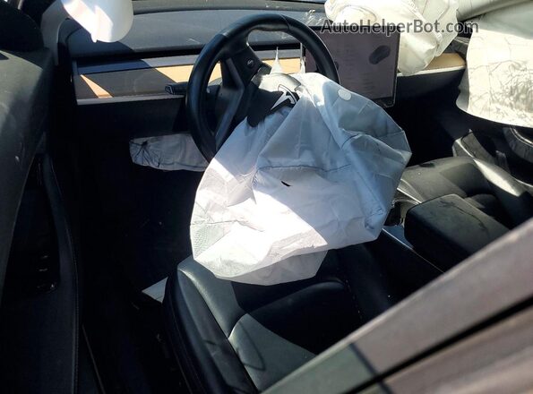 5YJ3E1EA5JF102032 2018 TESLA MODEL Gray Vista del salpicadero