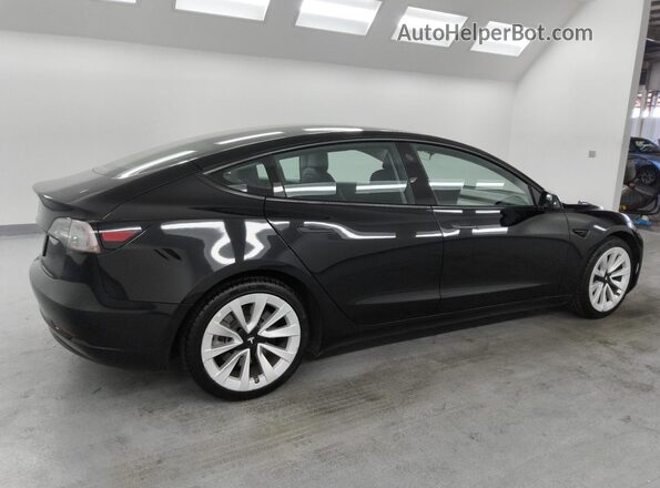 5YJ3E1EA5NF371203 2022 TESLA MODEL Черный 