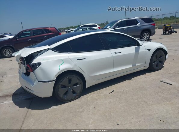 5YJ3E1EA5PF563837 2023 TESLA MODEL 3 White Задня права чверть