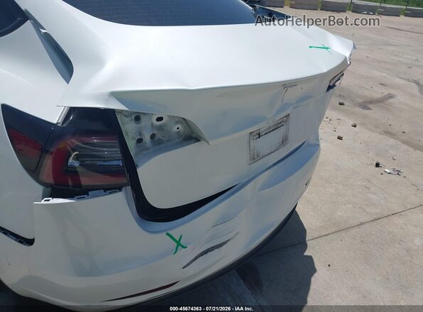 5YJ3E1EA5PF563837 2023 TESLA MODEL 3 White Вид спереду