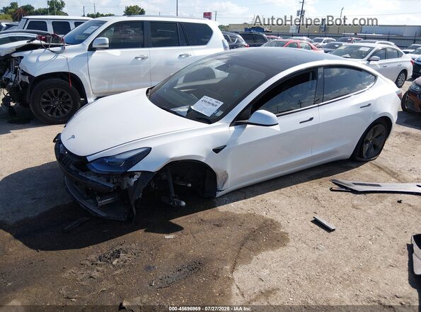 5YJ3E1EA5PF579116 2023 TESLA MODEL 3 White Przód lewy