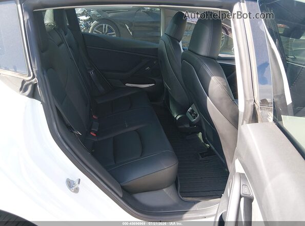 5YJ3E1EA5PF579116 2023 TESLA MODEL 3 White Widok naklejki z numerem VIN