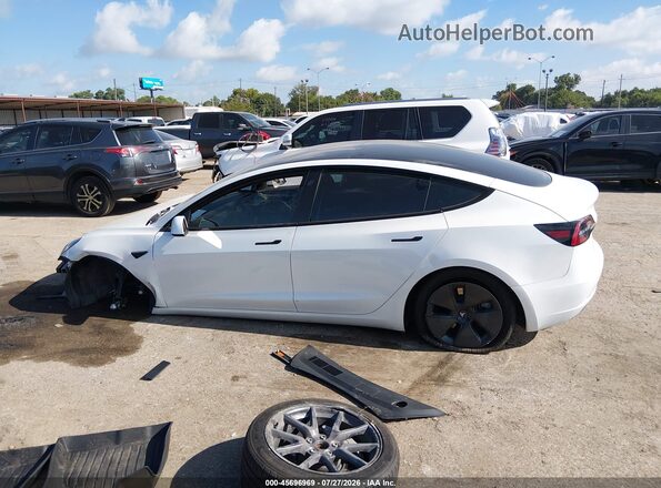 5YJ3E1EA5PF579116 2023 TESLA MODEL 3 White Widok wnętrza 360 stopni