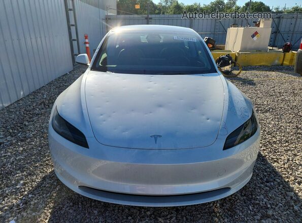 5YJ3E1EA5SF009979 2025 TESLA MODEL White წინა ხედი