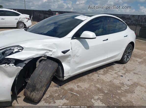 5YJ3E1EA6PF417429 2023 TESLA MODEL 3 White Vista frontal