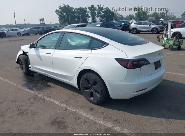 5YJ3E1EA6PF573261 2023 TESLA MODEL 3 Белый Задняя левая четверть