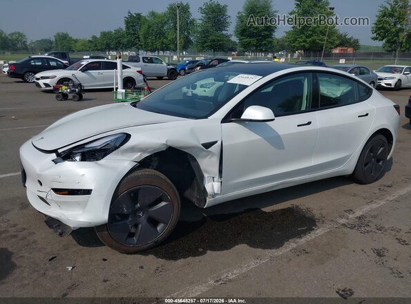 5YJ3E1EA6PF573261 2023 TESLA MODEL 3 Белый Вид спереди