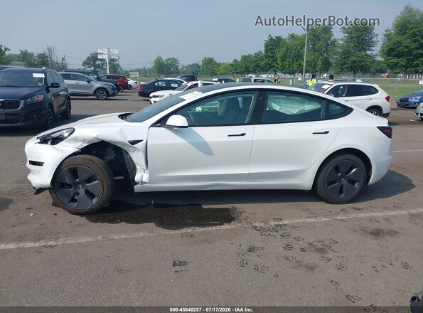 5YJ3E1EA6PF573261 2023 TESLA MODEL 3 Белый Вид щитка приборов