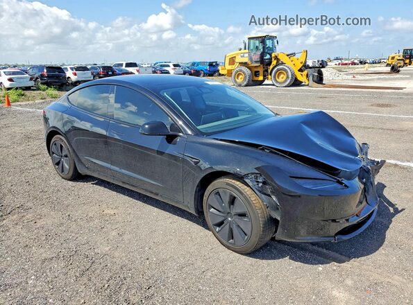 5YJ3E1EA6SF032185 2025 TESLA MODEL Black Przód prawy