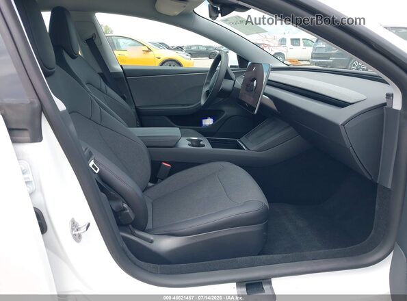 5YJ3E1EA6SF116975 2025 TESLA MODEL 3 White Սալոնի դիմացի տեսք
