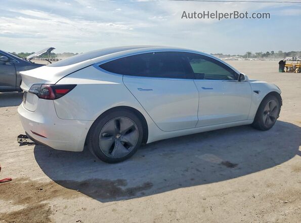 5YJ3E1EA7LF739894 2020 TESLA MODEL White Trasero derecho