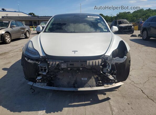 5YJ3E1EA7LF739894 2020 TESLA MODEL White Vista frontal