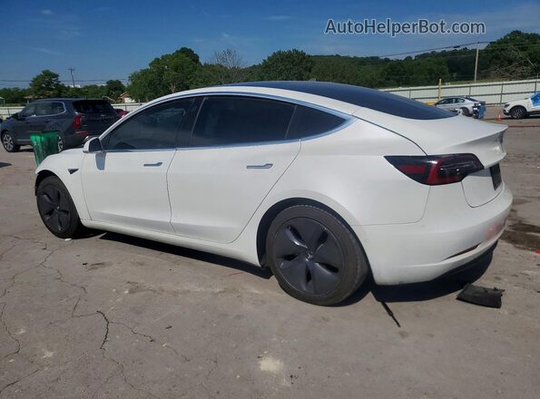 5YJ3E1EA7LF739894 2020 TESLA MODEL White Trasero izquierdo