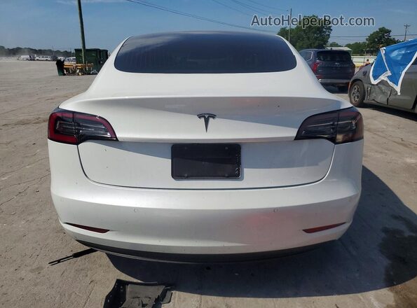5YJ3E1EA7LF739894 2020 TESLA MODEL White Vista trasera