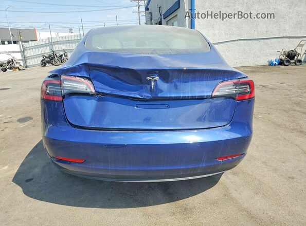 5YJ3E1EA7NF361479 2022 TESLA OTHER Синий Вид сзади