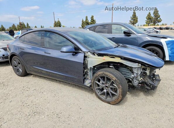 5YJ3E1EA7PF503350 2023 TESLA MODEL Blue Առջևի աջ