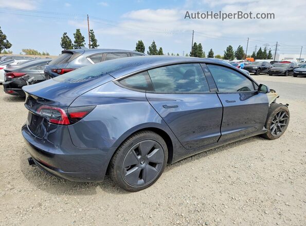 5YJ3E1EA7PF503350 2023 TESLA MODEL Blue Հետևի աջ