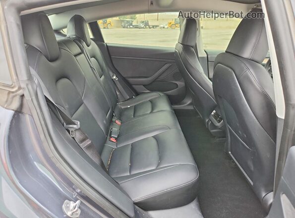 5YJ3E1EA7PF503350 2023 TESLA MODEL Blue Հետևի նստատեղերի տեսք