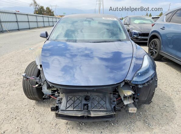 5YJ3E1EA7PF503350 2023 TESLA MODEL Blue Դիմացի տեսք