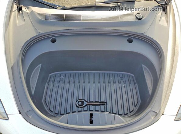 5YJ3E1EA7PF572829 2023 TESLA MODEL Белый Вид задней части салона