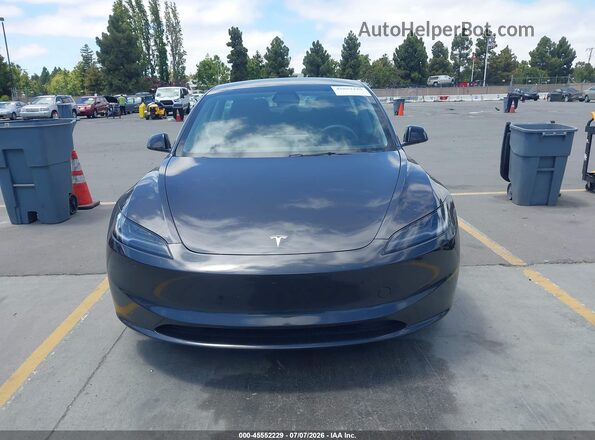 5YJ3E1EA7RF721386 2024 TESLA MODEL 3 Серый Вид задней части салона