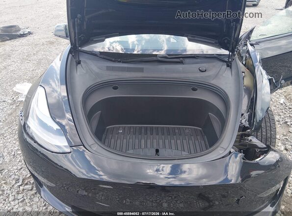 5YJ3E1EA8MF018758 2021 TESLA MODEL 3 Black უკანა ხედი