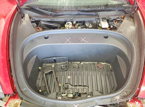 5YJ3E1EA8NF290387 2022 TESLA MODEL Red Vista interior trasera