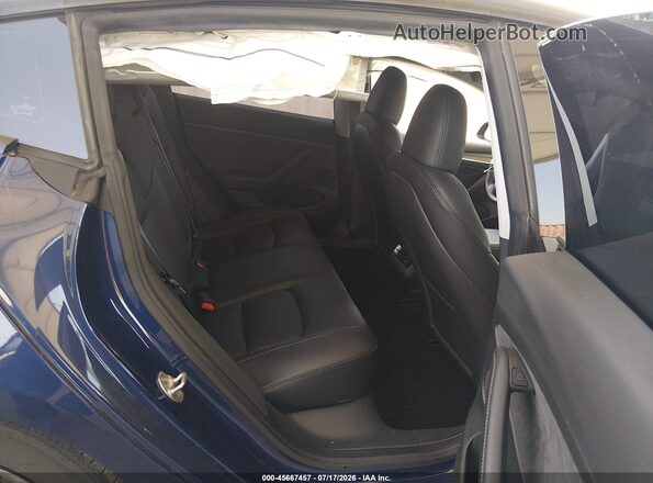 5YJ3E1EA8PF577280 2023 TESLA MODEL 3 Blue Вид наклейки з VIN-кодом