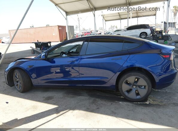 5YJ3E1EA8PF577280 2023 TESLA MODEL 3 Blue Панорамний вид салону 360°
