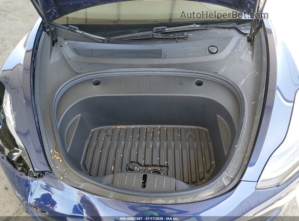 5YJ3E1EA8PF577280 2023 TESLA MODEL 3 Blue Вид ззаду