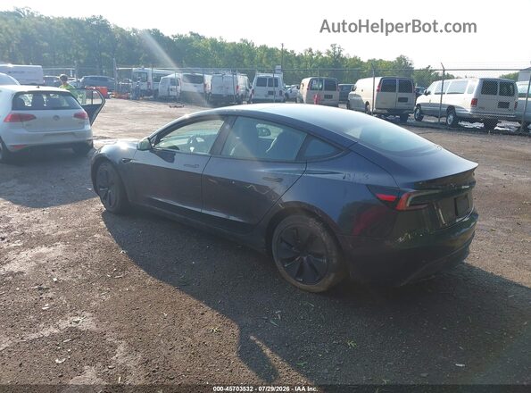 5YJ3E1EA8RF843643 2024 TESLA MODEL 3 Серый Задняя левая четверть